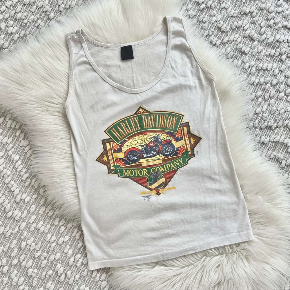 Vintage Harley Davidson Tank